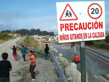 Aviso preventivo en las obras del AVE