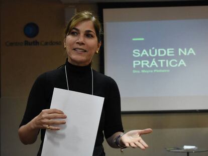 A médica pediatra Mayra Pinheiro é uma forte crítica à importação de médicos cubanos