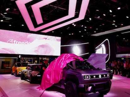 Stand de Renault en el Salón del Automóvil de París 2022.