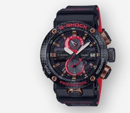 El nuevo reloj Casio de la gama G-Shock destaca, además de por su diseño, por su conectividad bluetooth.