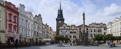Plaza de los Pernštejn.