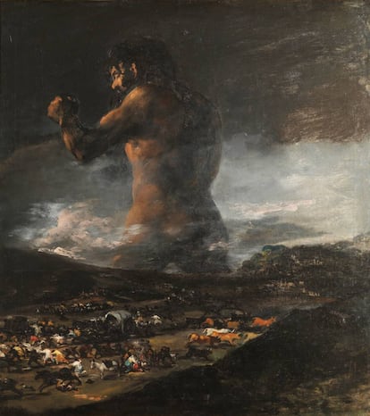 'El Coloso' siempre ha sido una obra de Goya... hasta que llegó un estudio en 2008 que lo desmintió.
