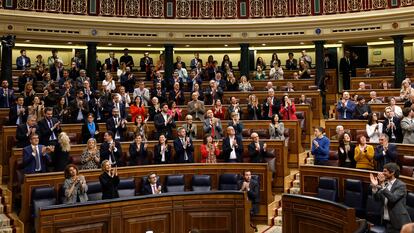 Pleno en el Congreso de los diputados este jueves.