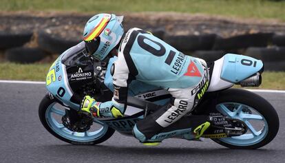 Joan Mir, durante la clasificación del GP de Australia.