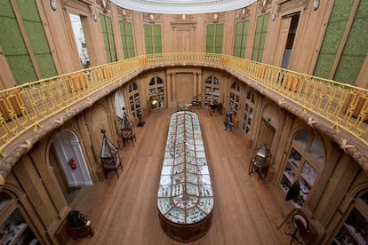 Interior del Museo Teyler, el más antiguo de Países Bajos, en Haarlem.