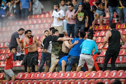 Queretaro vs Atlas Liga MX violencia