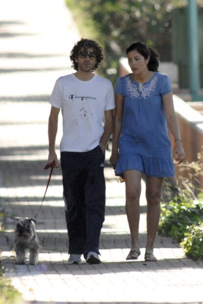 José Tomás e Isabel, el pasado junio en Marbella (Málaga).