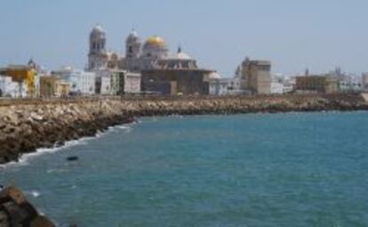 Vista de la ciudad de C&aacute;diz.