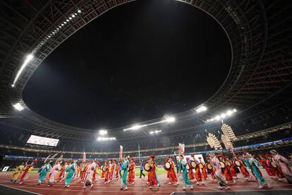 Inauguración del Estadio Olímpico de Tokio.