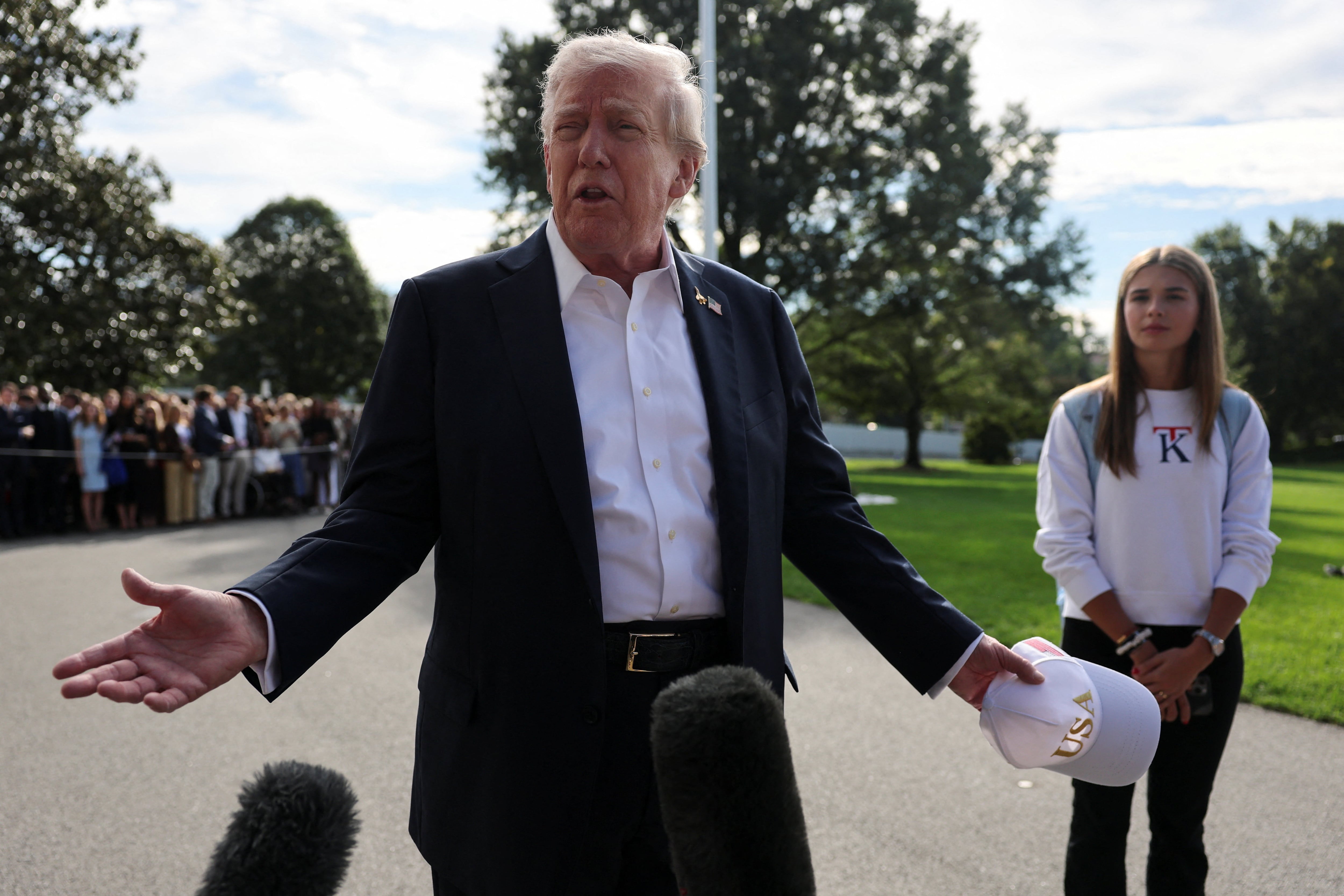 Trump promueve un plan para frenar la masacre en Gaza y crear un Gobierno transitorio liderado por Tony Blair