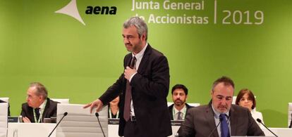 El presidente de Aena, Maurici Lucena.