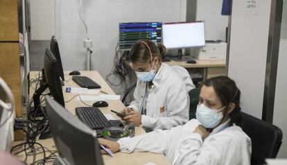 L'Hospital del Mar, de Barcelona, a principis de desembre.