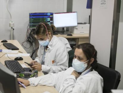 L'Hospital del Mar, de Barcelona, a principis de desembre.