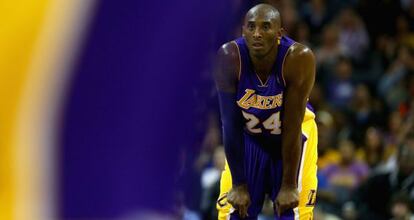 Kobe Bryant, durante el partido contra los Bobcats.