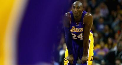 Kobe Bryant, durante el partido contra los Bobcats. 