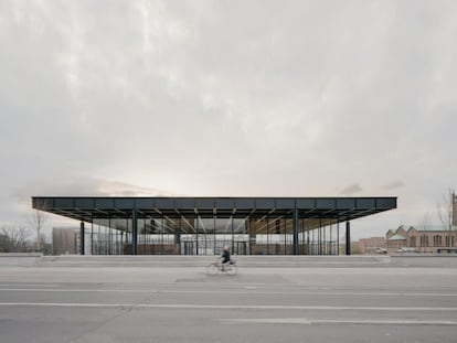 Neue Nationalgalerie, de Mies van der Rohe, tras la restauración de David Chipperfield.