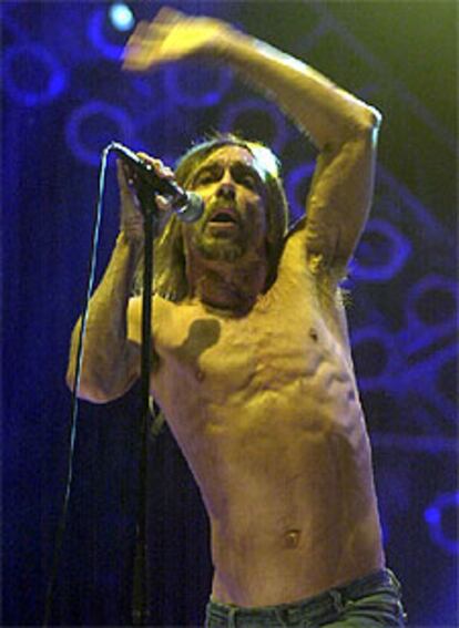 Iggy Pop, en Budapest en 2002.