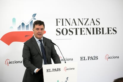 José Ángel Tejero, director Económico-Financiero y de Sostenibilidad de Acciona. 