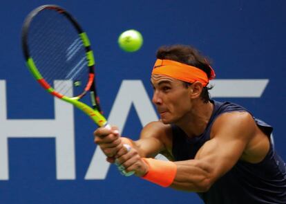 Rafa Nadal, en el US Open. 