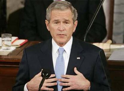 El presidente George W. Bush.