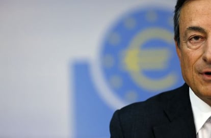 Mario Draghi, presidente del Banco Central Europeo.