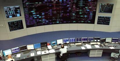 Centro de control de Red Eléctrica de España.