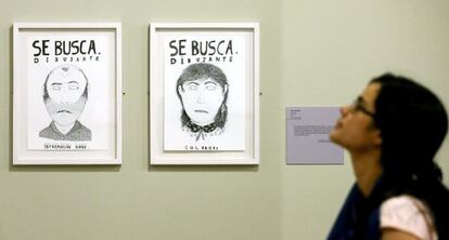 La exposición 'Frente al otro, dibujos en el posconflicto' en la Casa de América.