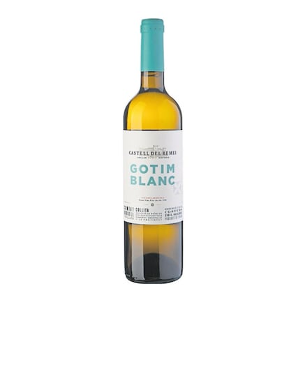 De colonia agrícola. Gotim Blanc. 6,70 euros. Costers del Segre. Elaborado con la variedad macabeo, cultivada en los viñedos de la antigua colonia agrícola de la Castell del Remei, es un blanco de notable frescura, con un carácter persistente. De tenue color dorado, limpio y brillante, de expresión aromática con matices de frutas tropicales y acentos florales. Persistente en boca.