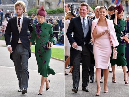 Sassa de Osma llevó el mismo vestido que otra invitada en la boda de Eugenia de York.