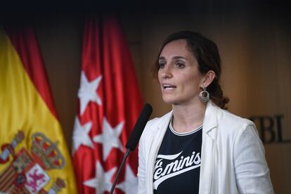 La portavoz de Más Madrid en la Asamblea de Madrid, Mónica García.