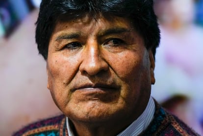 Evo Morales in La Paz, Bolivia, in 2024.