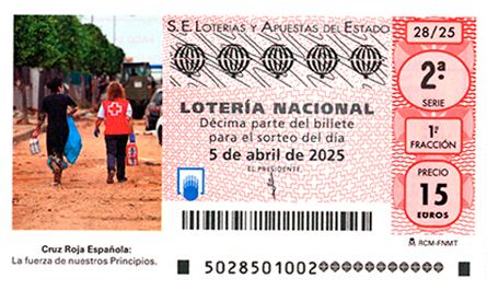 Sorteo Extraordinario de la Cruz Roja