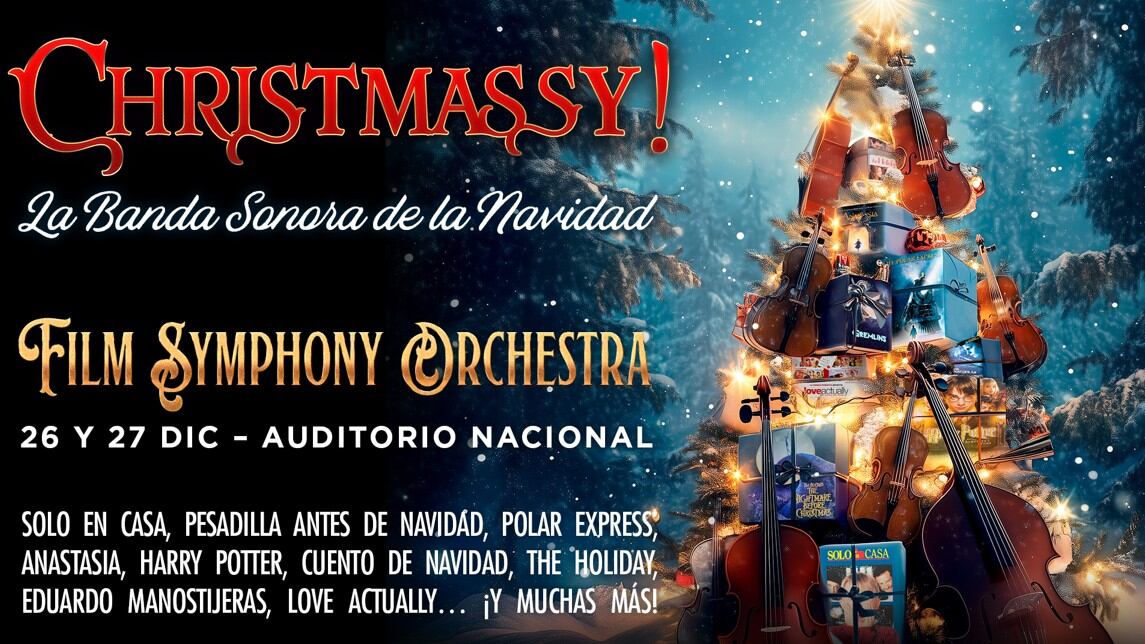 La Film Symphony Orchestra llega a Madrid con ‘Christmassy!’