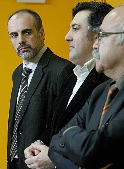 Joan Ridao, Joan Puigcercós y Josep Lluis Carod Rovira.