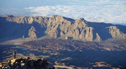 Amanecer en el lugar más elevado de España, el Teide.