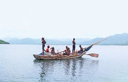 Pescadores en Cabo Haitiano.