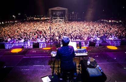 Una de las actuaciones en el Festival Gigante de Guadalajara.