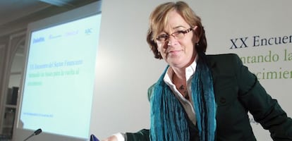 La expresidenta de Sareb, Belén Romana.