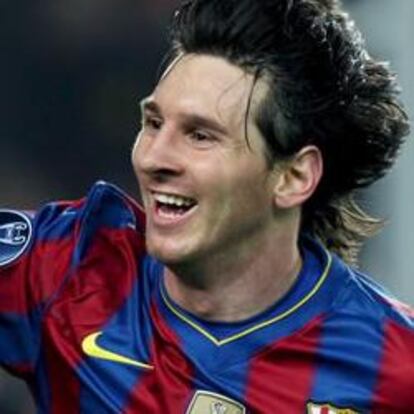 El delantero argentino del FC Barcelona, Leo Messi.