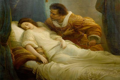 Síndrome de Otelo

Si en la obra de Shakespeare Otelo acaba por asesinar a su esposa Desdémona debido a un ataque de celos, en la realidad esta actitud se denomina ‘celotipia’ y se refiere a un desorden psicológico marcado por unos celos mórbidos. Quien lo padece busca constantemente pruebas de infidelidad de su pareja (aunque no sean ciertas) y ejerce un control desmesurado en la vida del otro.