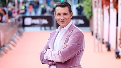 Jesús Vázquez asiste al estreno de 'Bailando con las estrellas' en el Palacio de Congresos de Europa, durante el FesTVal 2025.