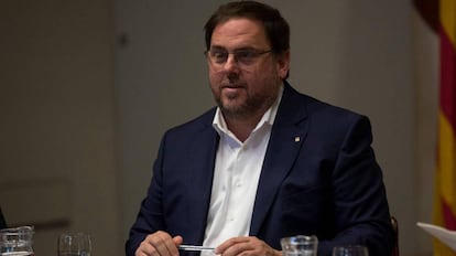 The Catalan deputy premier, Oriol Junqueras.