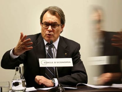 El president Artur Mas al Cercle d&#039;Economia.