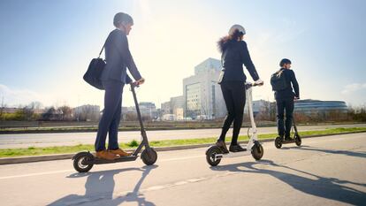 Una alternativa al transporte público para llegar más rápido a todas partes. GETTY IMAGES.