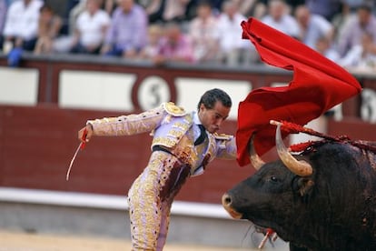 Iván Fandiño, en la corrida de la Asociación de la Prensa de la feria de San Isidro de 2012.