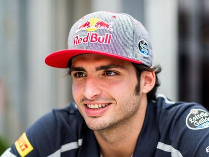 Carlos Sainz, piloto de Toro Rosso.