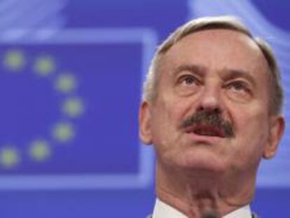 El comisario europeo de Transporte, Siim Kallas. EFE/Archivo