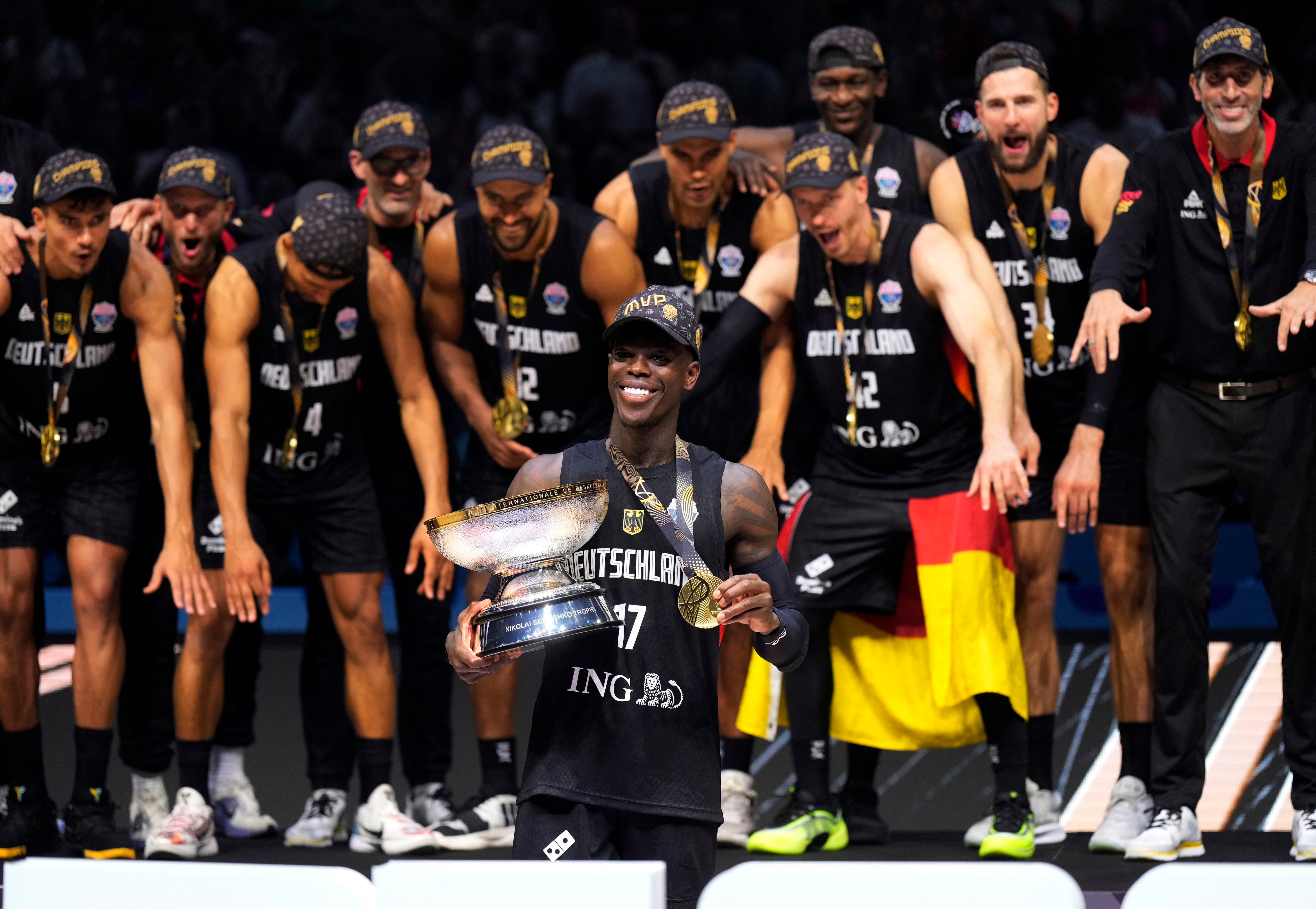 Schröder, tras ganar el Eurobasket.
