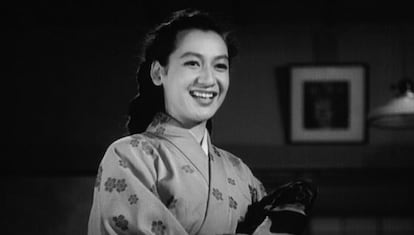 Setsuko Hara, en 'Primavera tardía', de Ozu.
