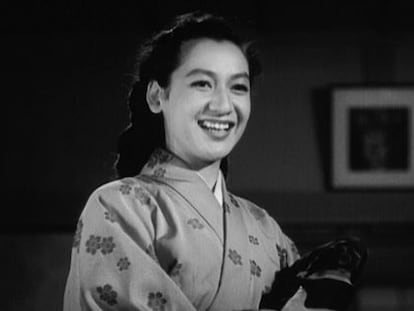 Setsuko Hara, en &#039;Primavera tard&iacute;a&#039;, de Ozu.